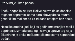 F*cking AI mi je ukrao posao